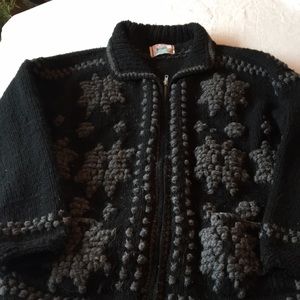Heavy wool sweater.
